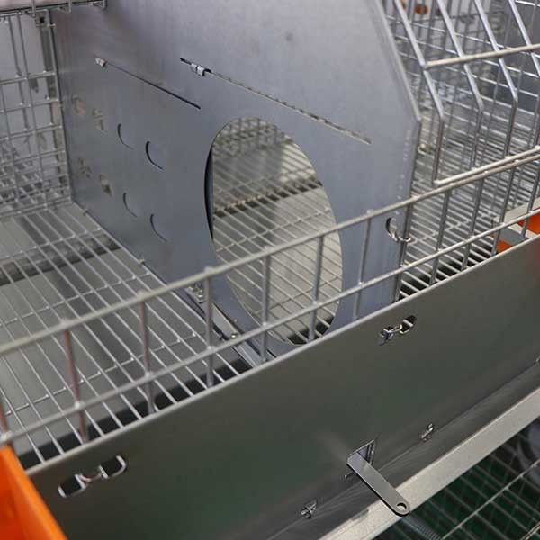 鋼線の網の農場のウサギのおりの熱い浸された電流を通された表面12のミイラ容量