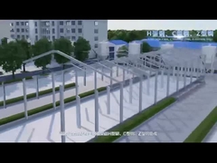 3-9 羽の鶏の容量フレーム構造鶏ケージ